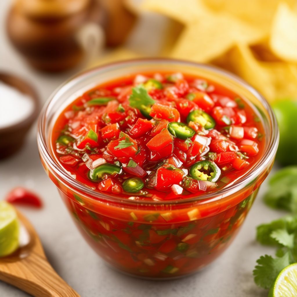 Homemade Zesty Salsa