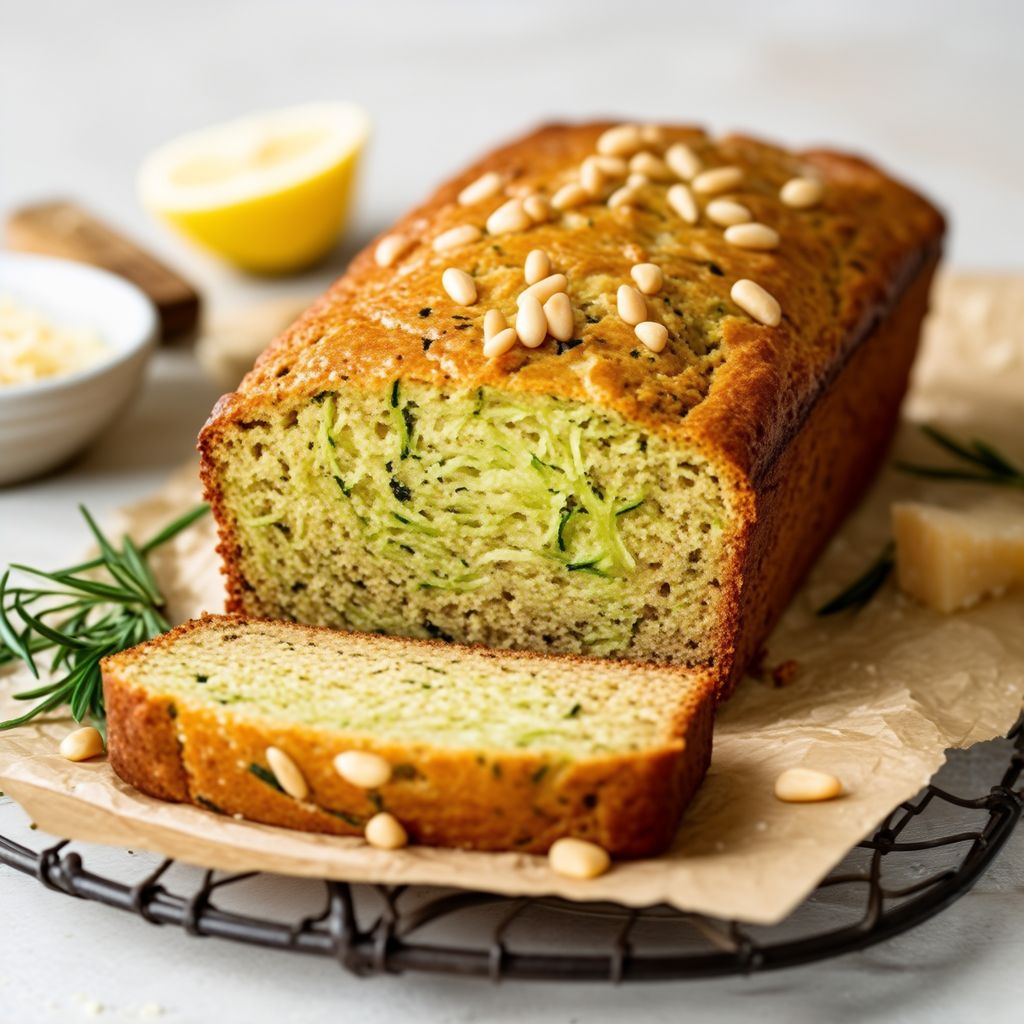 Pane Salato di Zucchine e Erbe