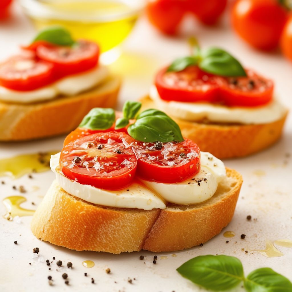 Caprese-Style Bruschetta