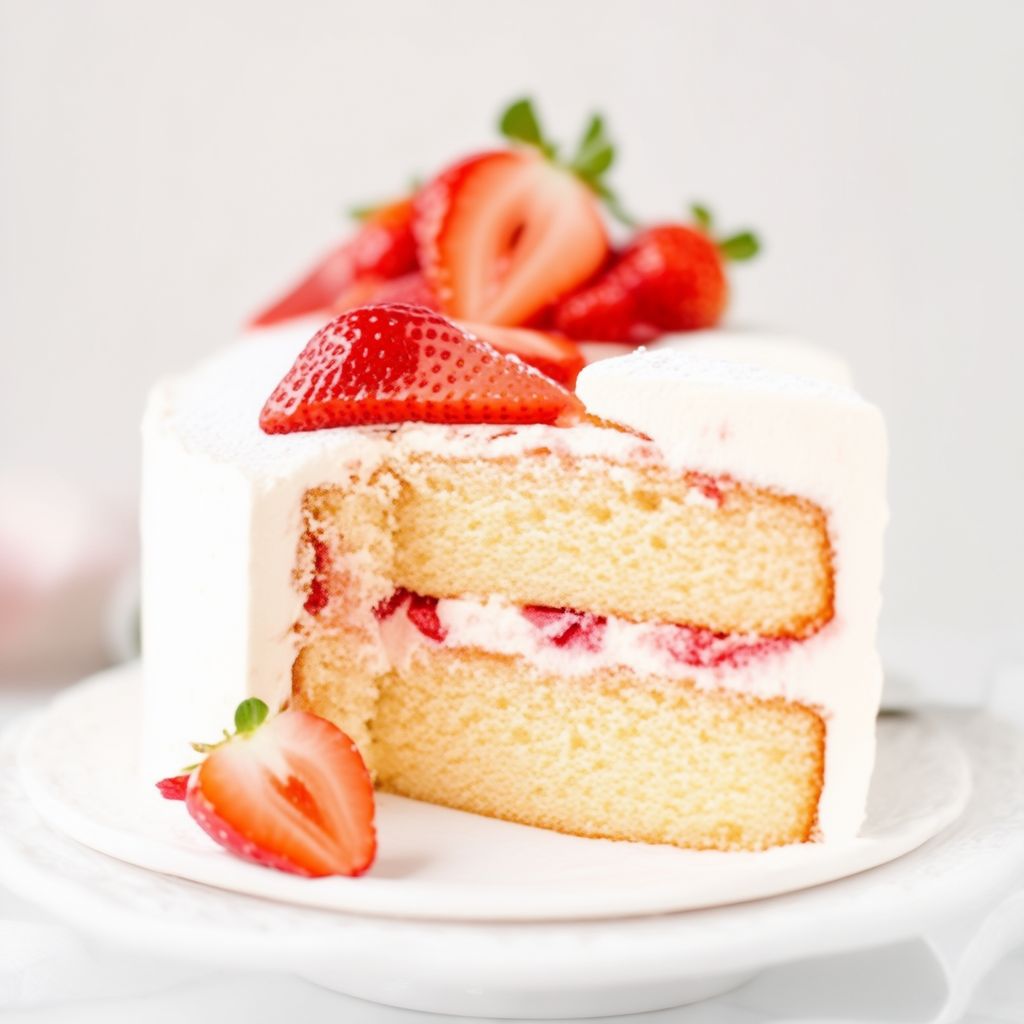 Strawberry Delight Cake