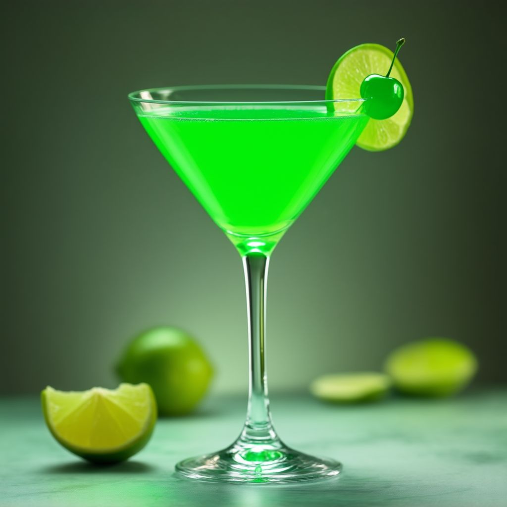 Smaragdgrün Martini
