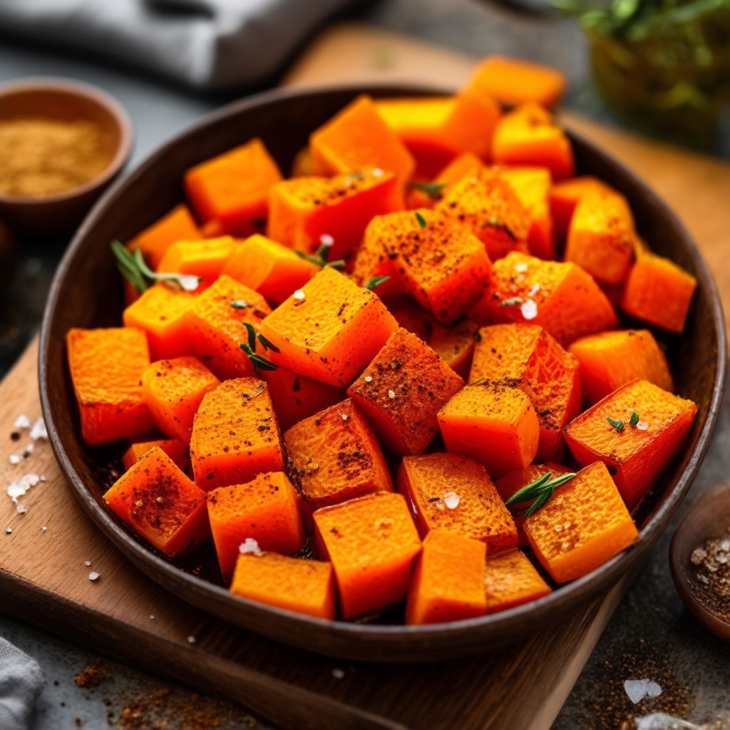Zucca Butternut Speziata e Arrostita