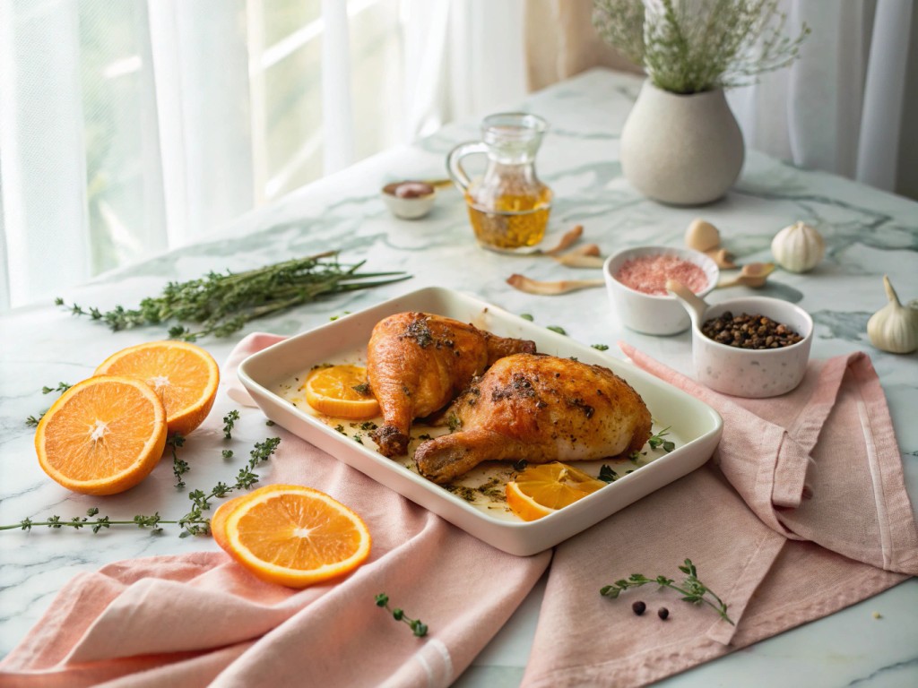 Orange Chicken Thighs