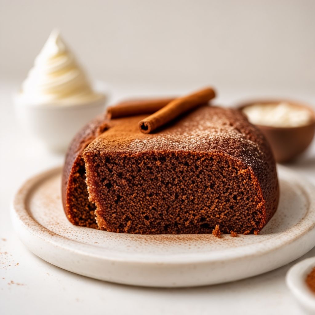 Spiced Molasses Ginger Cake