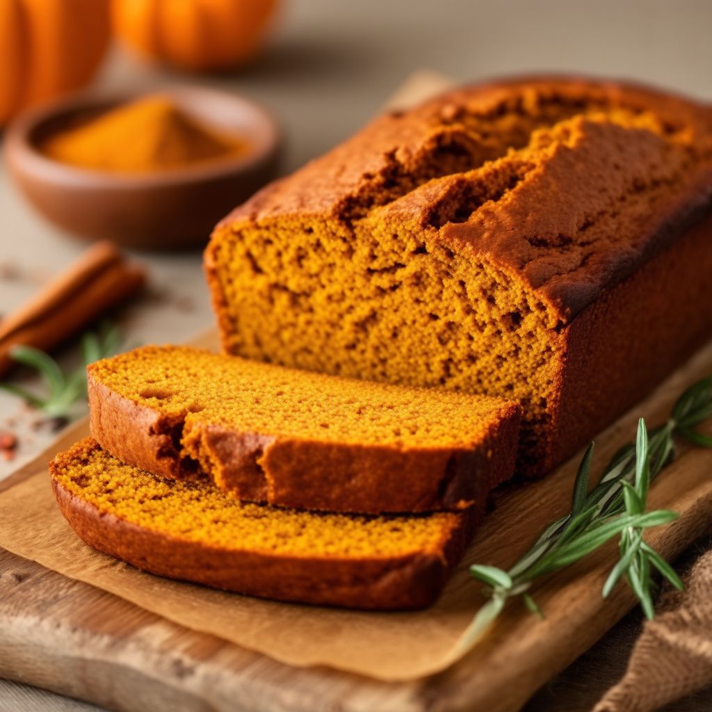 Gewürzter Kürbisbrot