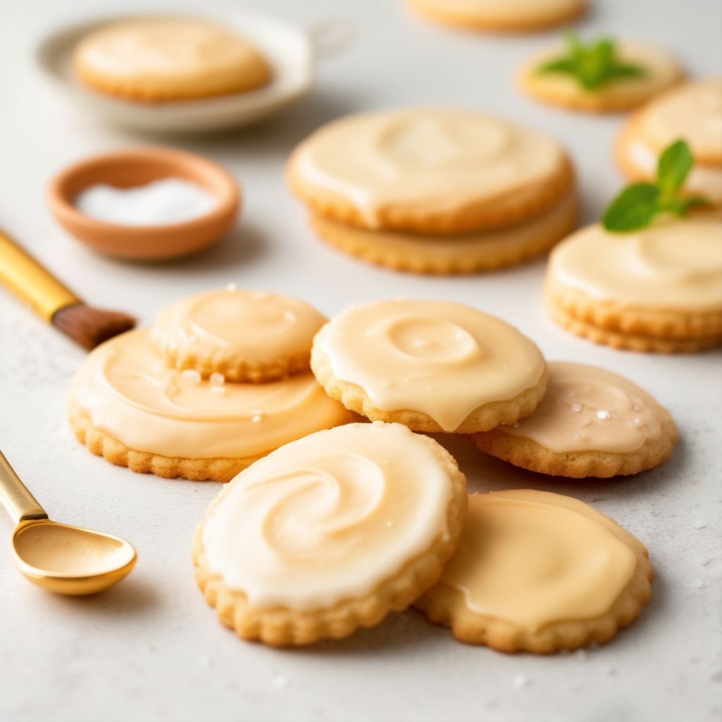 Deliziose Biscotti di Zucchero con Glassa Lucida