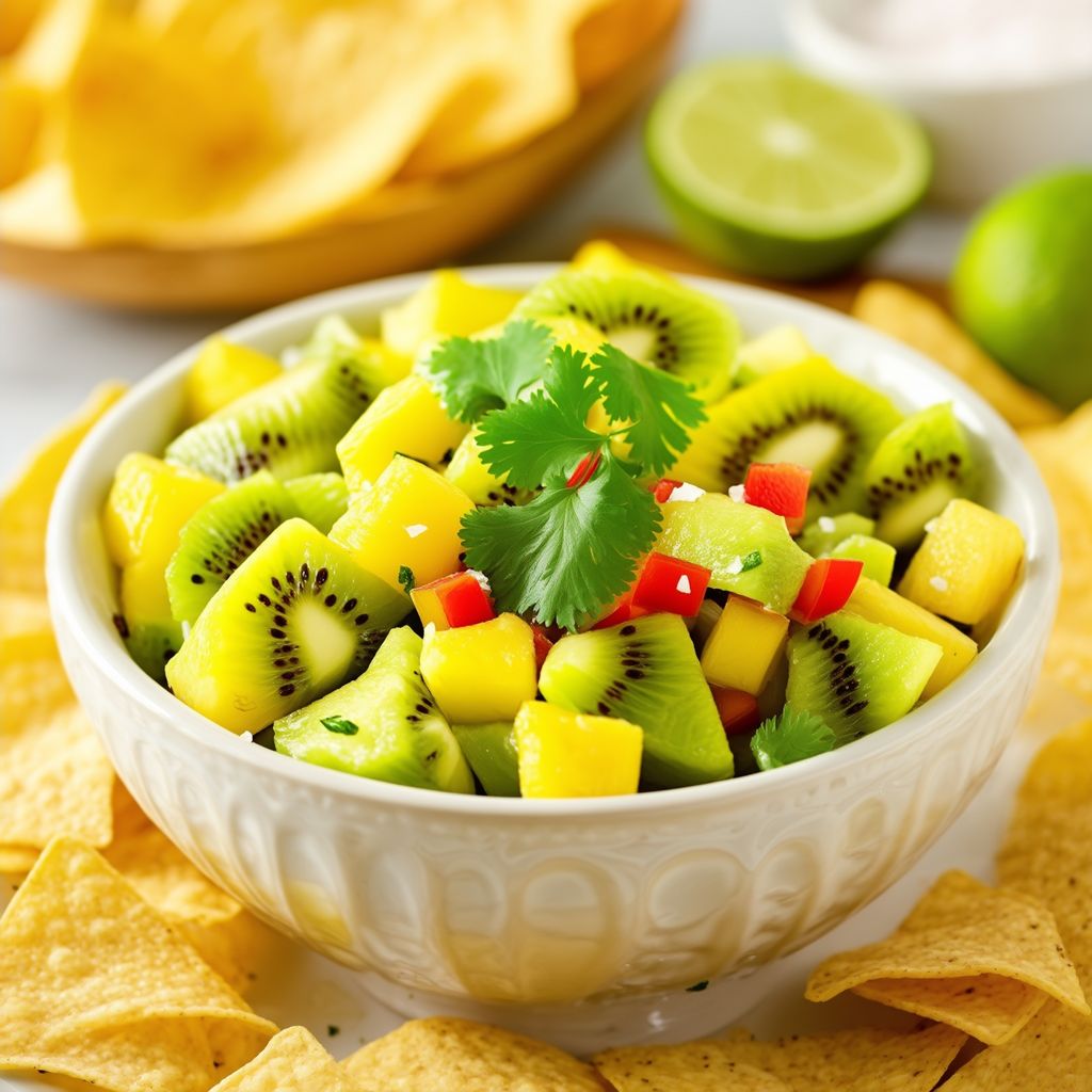 Tropische Kiwi-Salsa