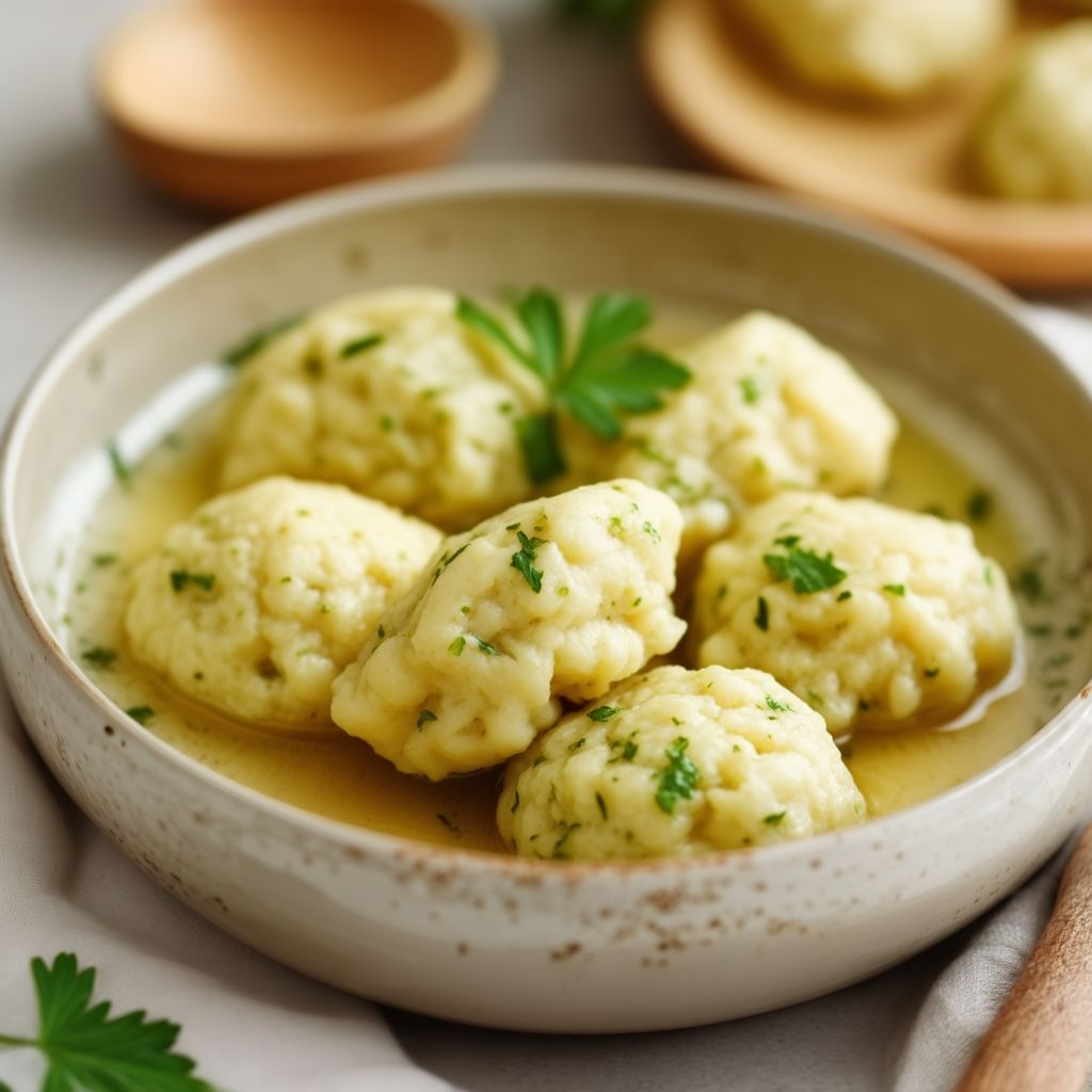 Fluffy Herb Dumplings