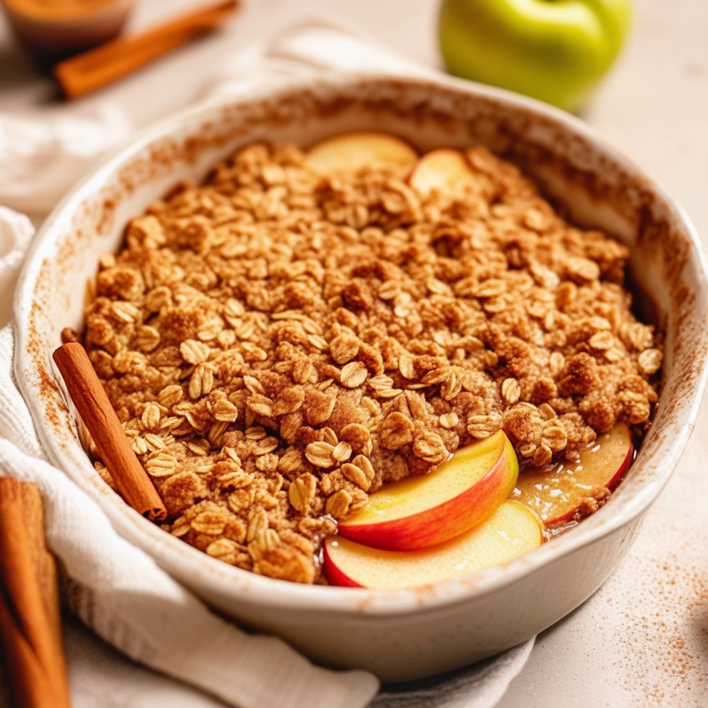 Zimt-Apfel-Crisp-Delight