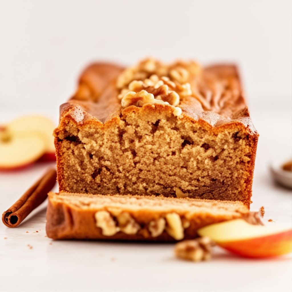 Cinnamon Apple Walnut Cake