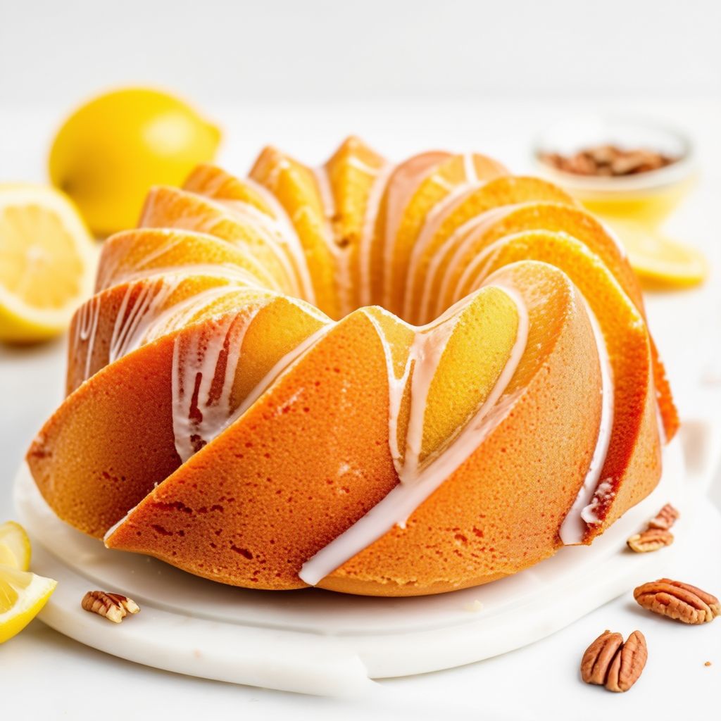Zesty Limoncello Bundt Cake