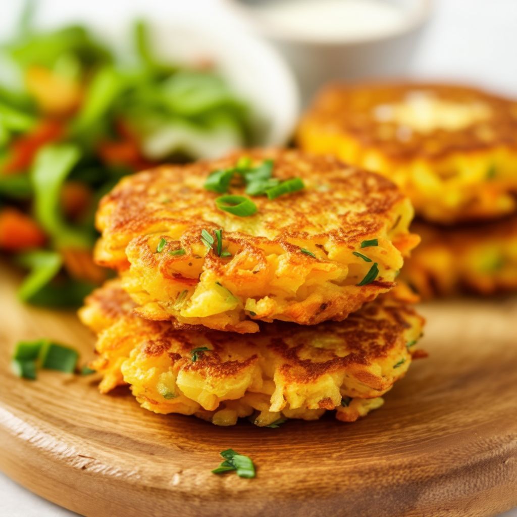Golden Veggie Fritters