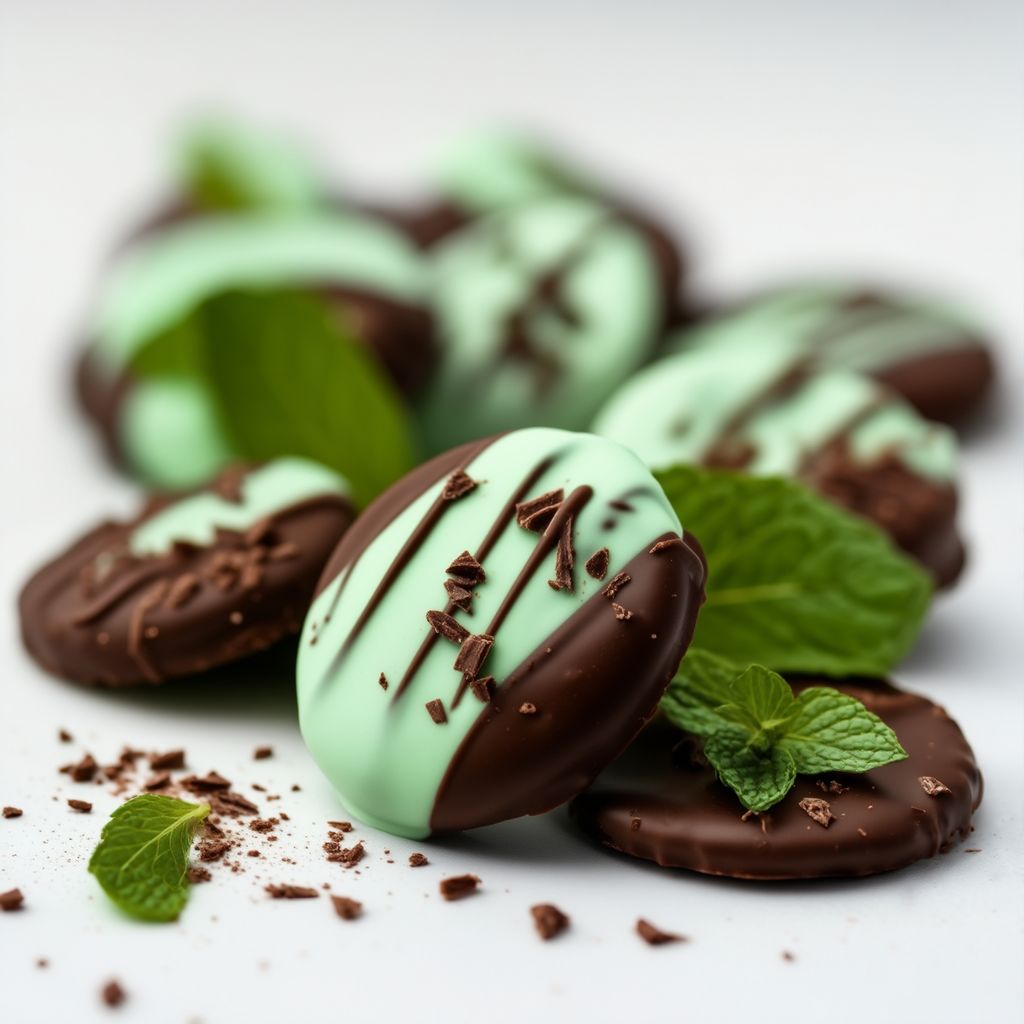 Cracker Ricoperti di Cioccolato alla Menta
