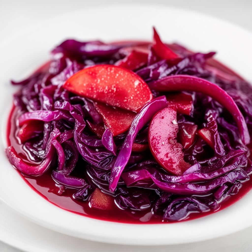 Enhanced Braised Red Cabbage Delight
