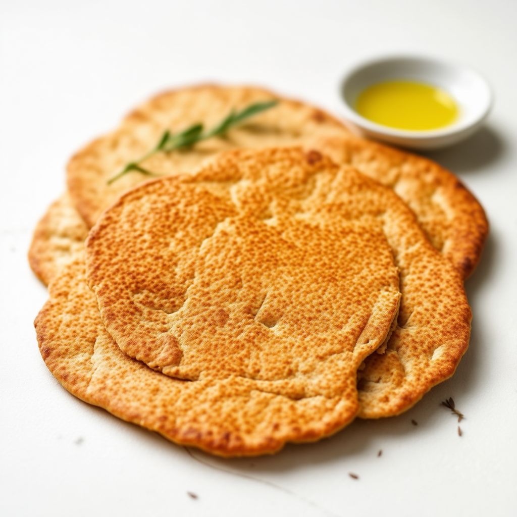Flatbread di Semi di Lino Adatto al Keto