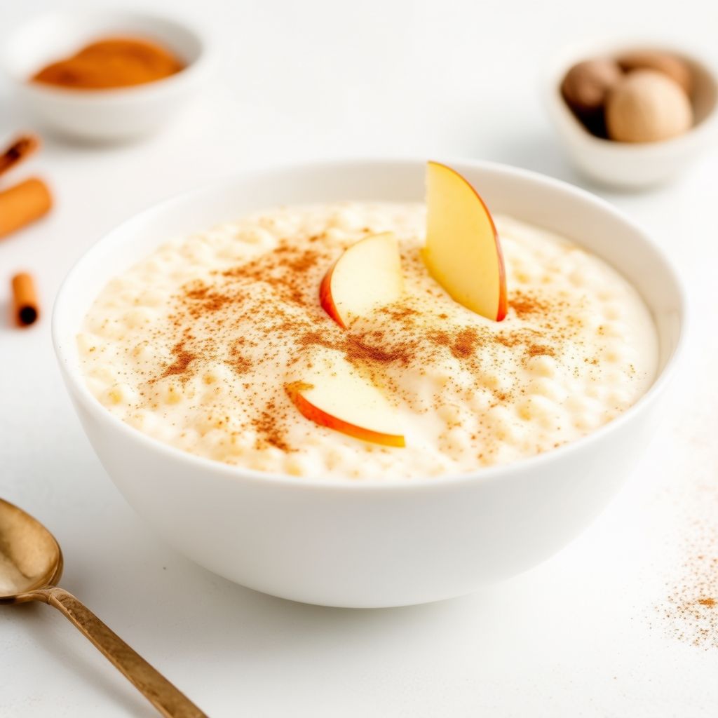 Delizia Cremosa di Tapioca con Mele Speziate