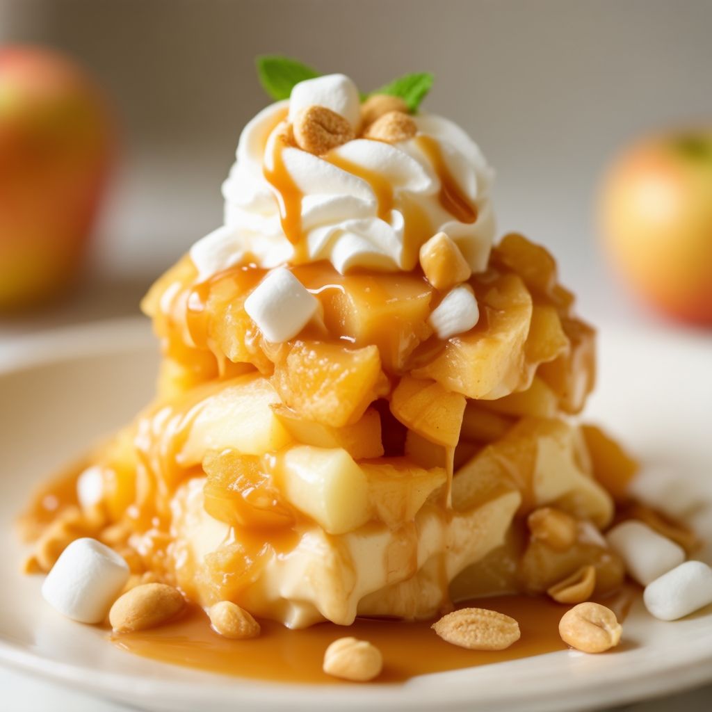 Delizia Cremosa di Mele e Caramello