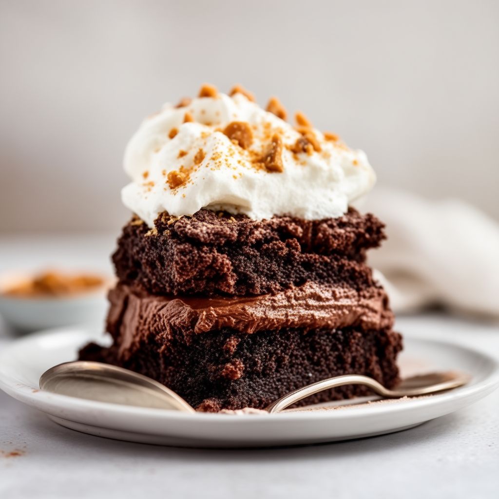 Dekadentes Schokoladen-Schichtdessert