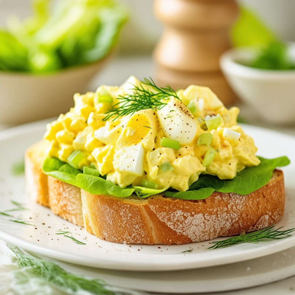 Creamy Dill Egg Salad Delight