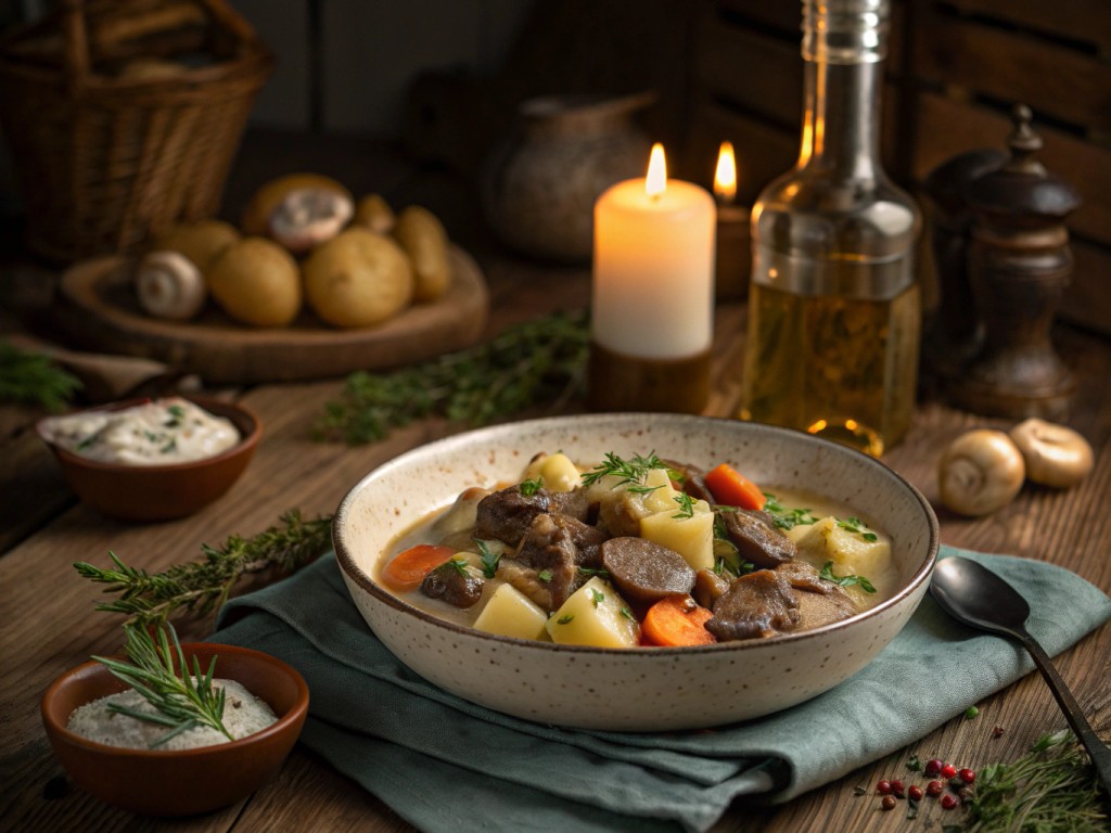 Pilz-Stroganoff