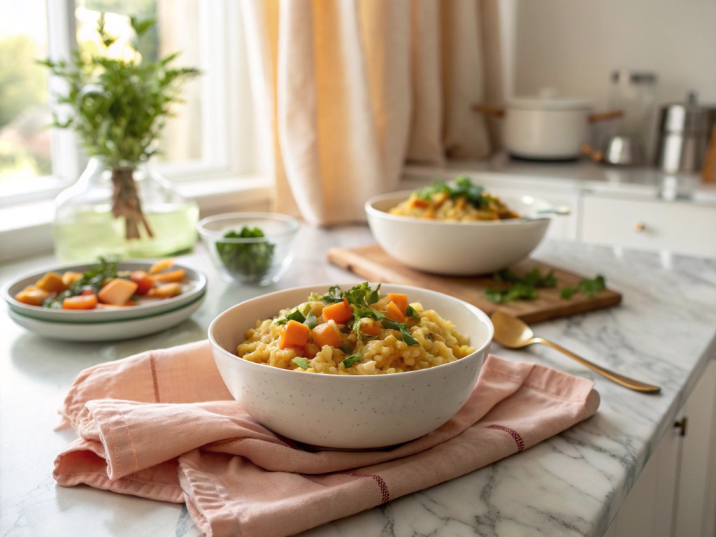 Kürbisrisotto - schnell & einfach