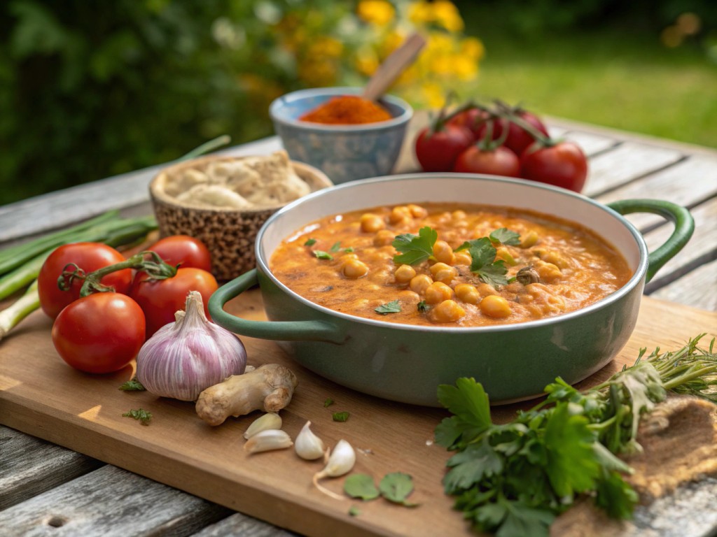 Kichererbsen Tikka Masala