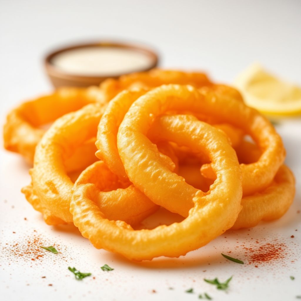 Knusprige Bierteig-Zwiebelringe