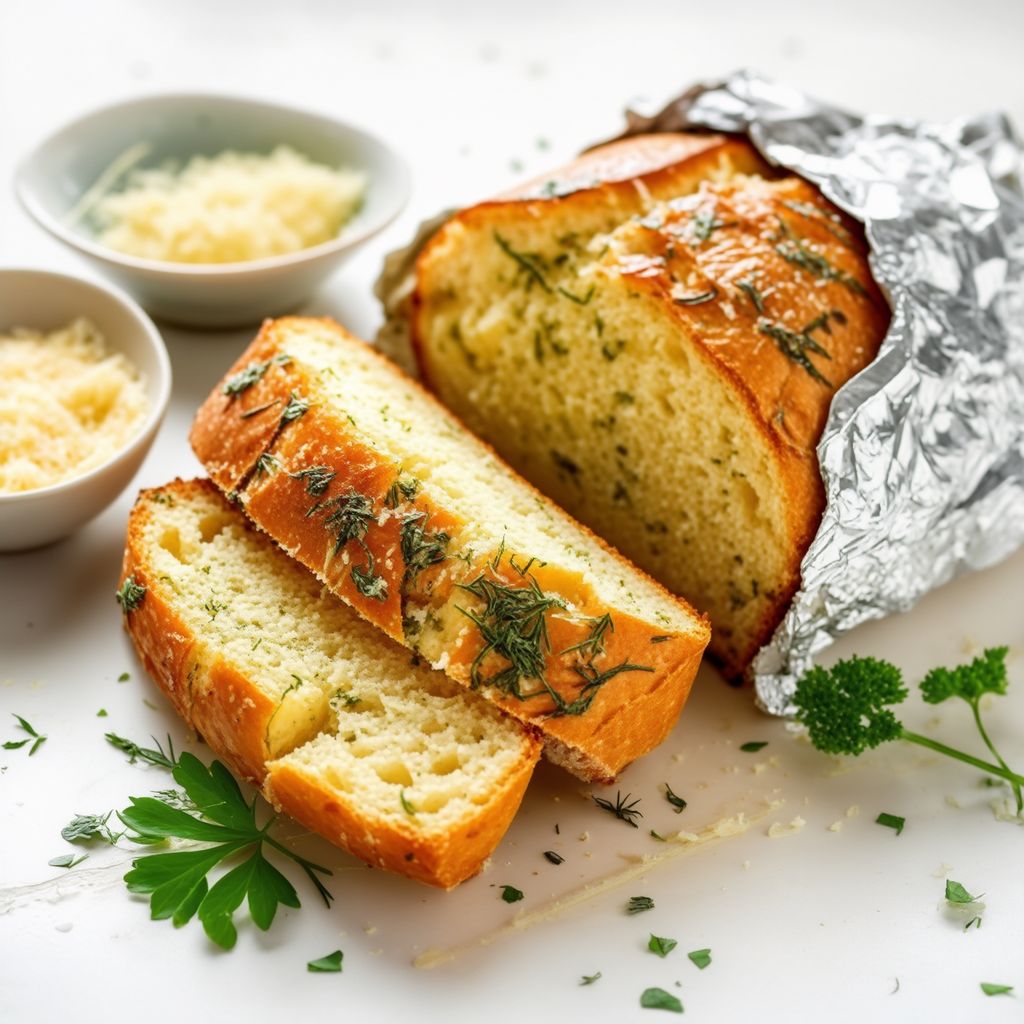 Herbed Grilled Garlic Loaf