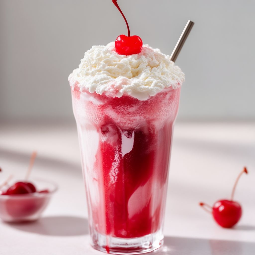 Kirsche-Vanille-Eisbecher