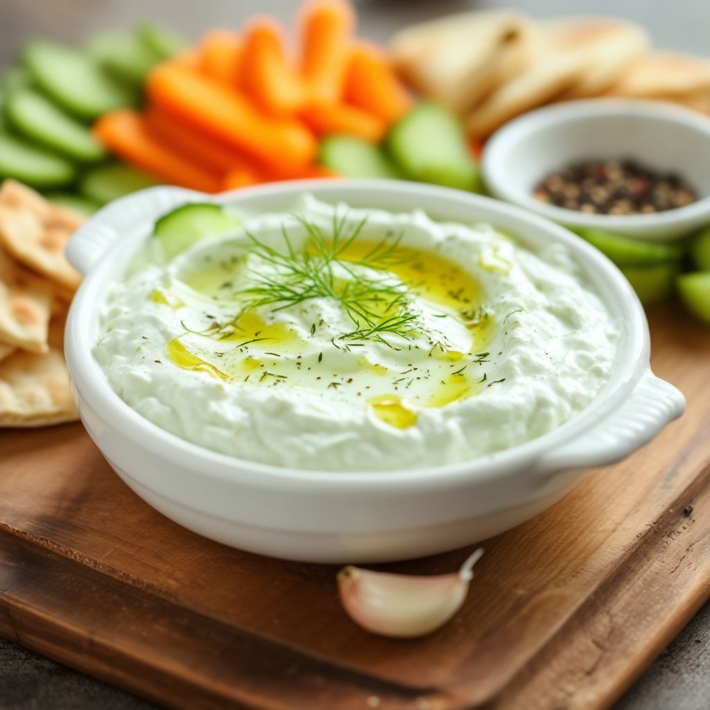 Creamy Cucumber Yogurt Dip
