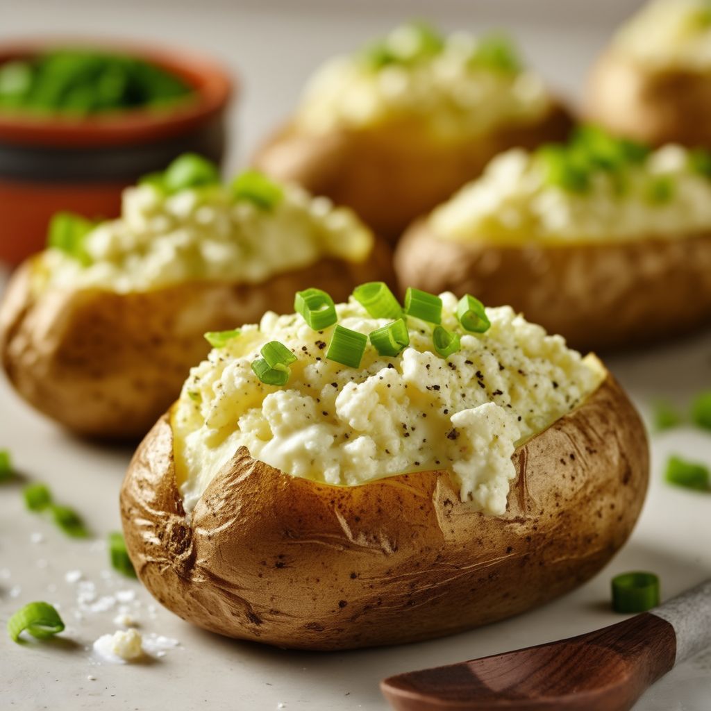 Twice-Baked Herb Potatoes