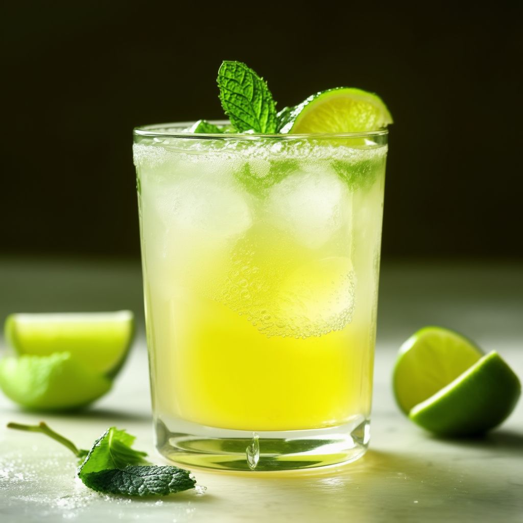 Würziger Ingwer-Limetten-Mule