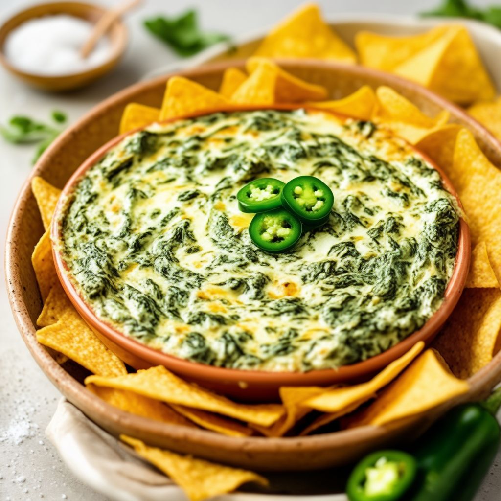 Cremiger Spinat-Käse-Dip