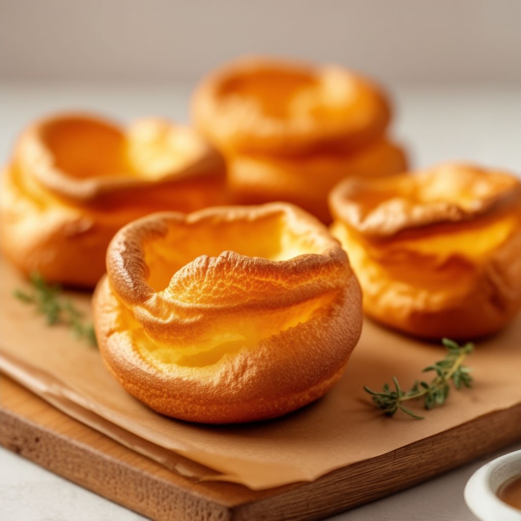 Goldene Fluffige Yorkshire Puddings