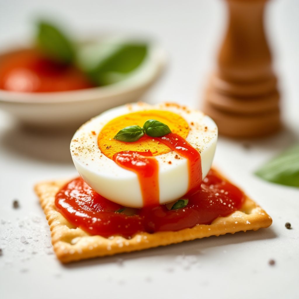 Eier und Ritz Genuss