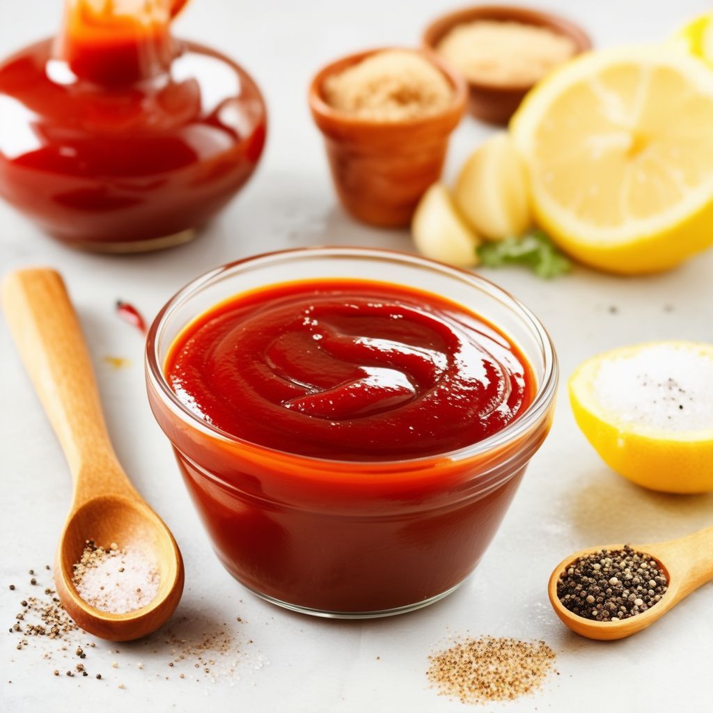 Säuerlich Süße Barbecue-Sauce für Rippchen