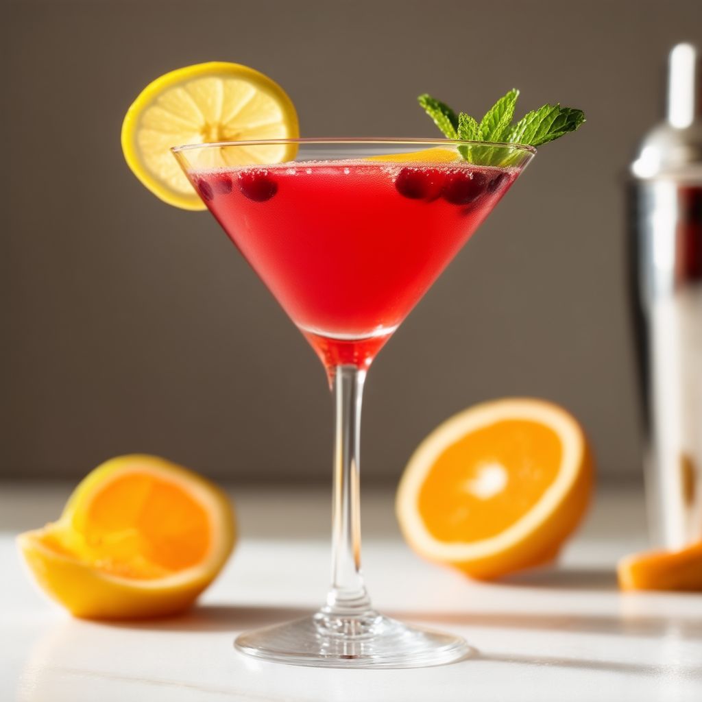Zitrus-Cranberry-Martini