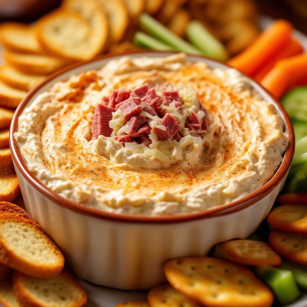Herzhafter Reuben-Dip-Genuss