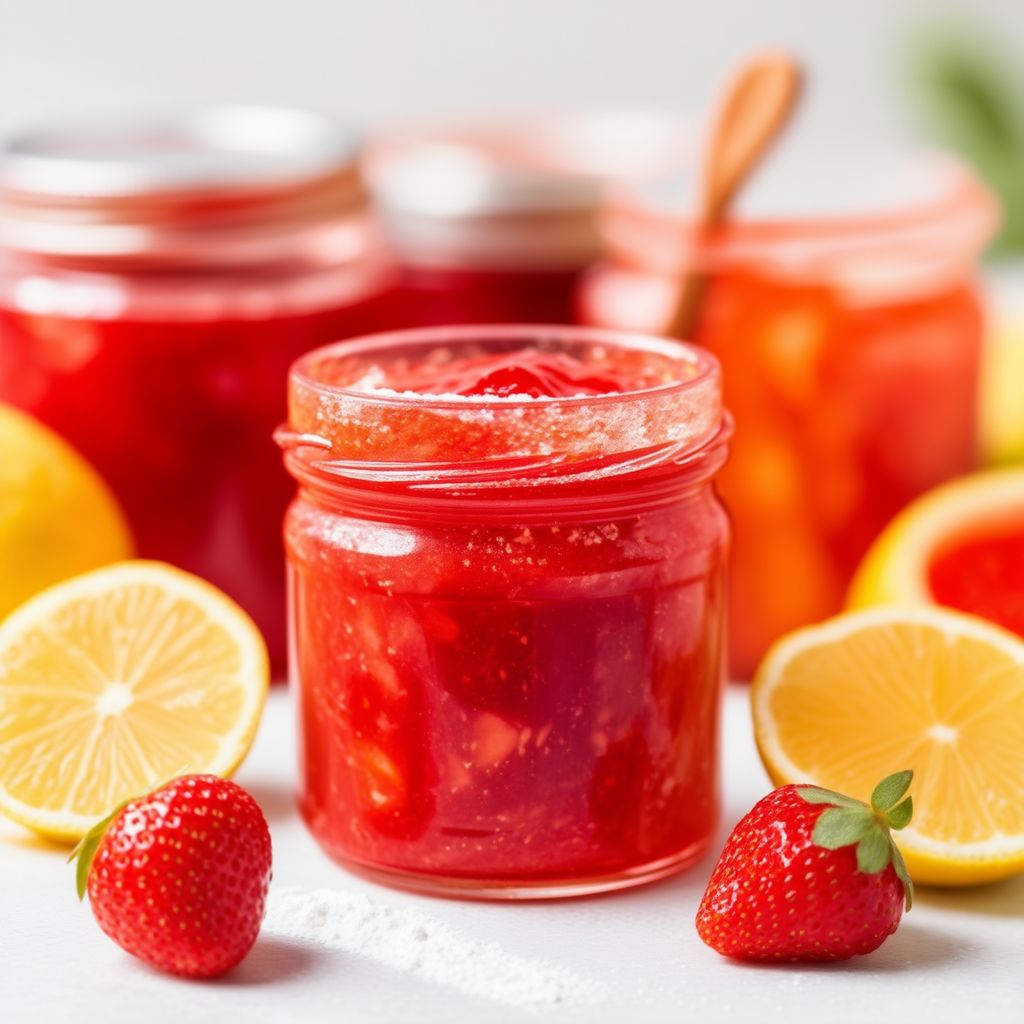 Marmellata di Fragole e Agrumi Fatta in Casa