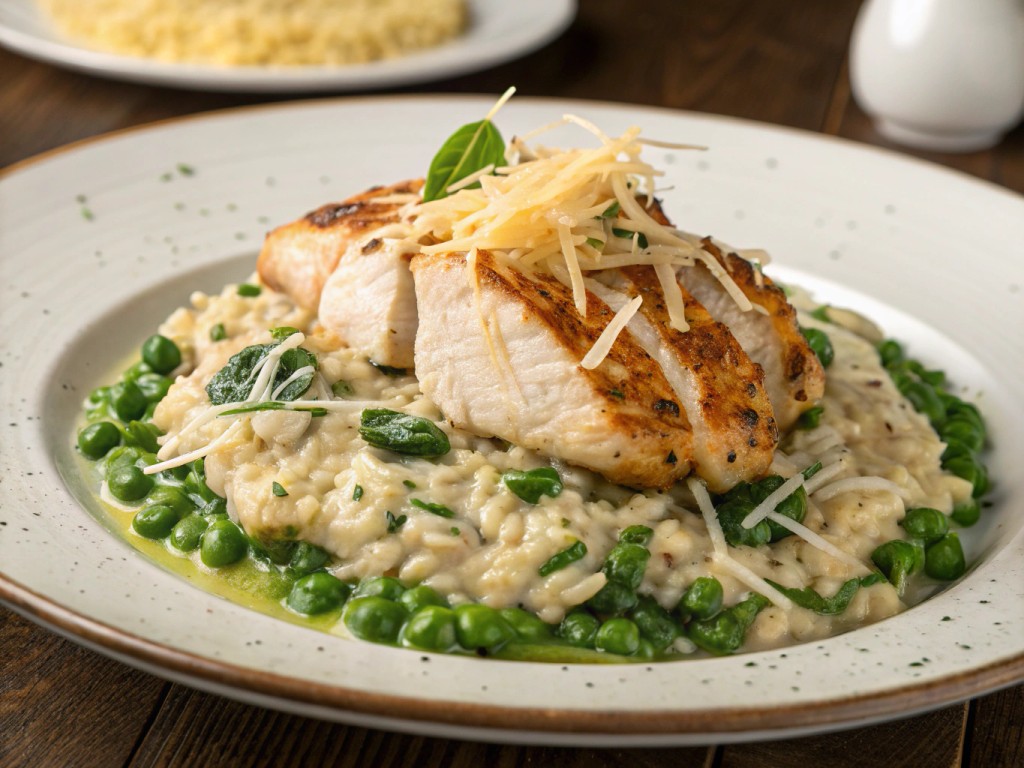 Chicken and Spinach Risotto