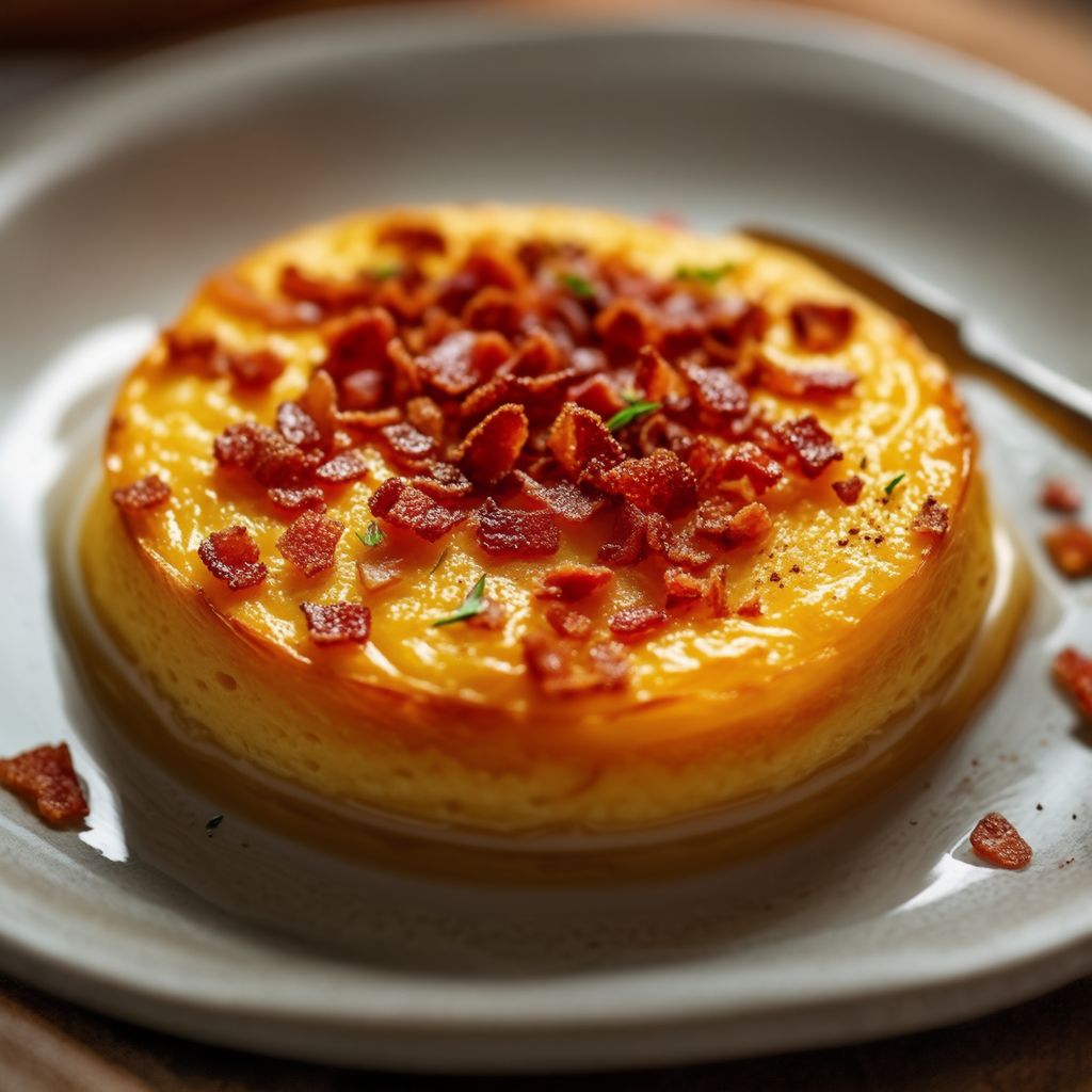 Crema Salata di Cipolla con Pancetta Croccante