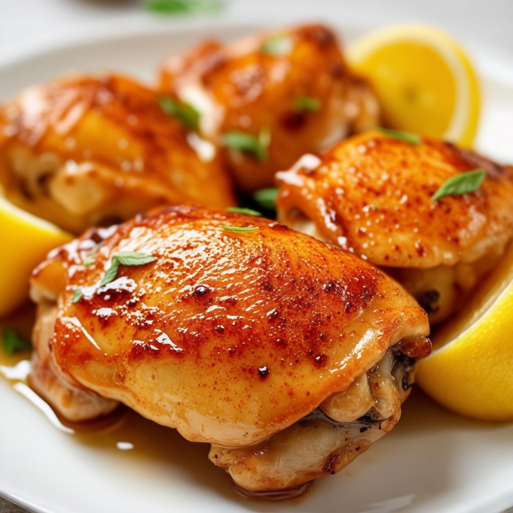 Savory Honey-Mustard Baked Chicken