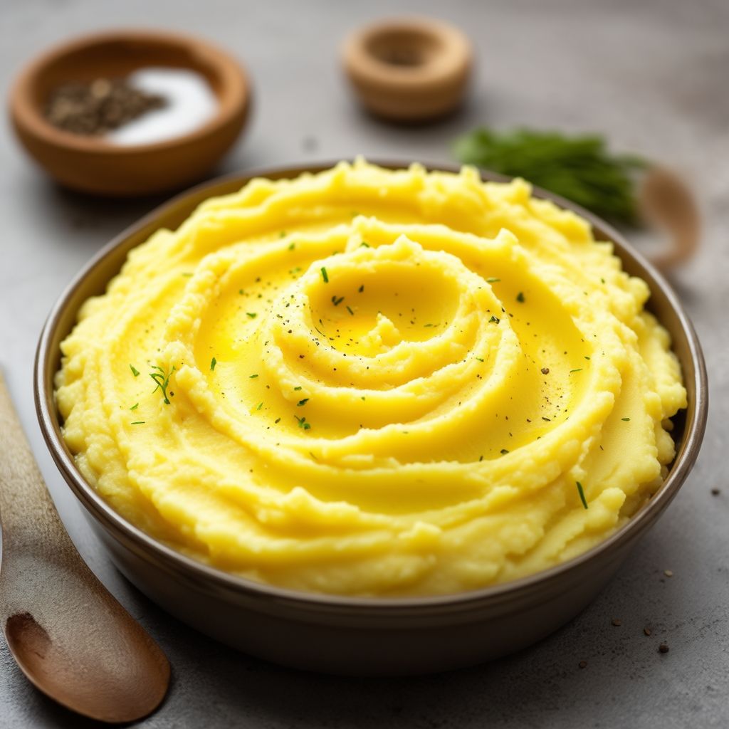Cremige Knoblauchkartoffelpüree