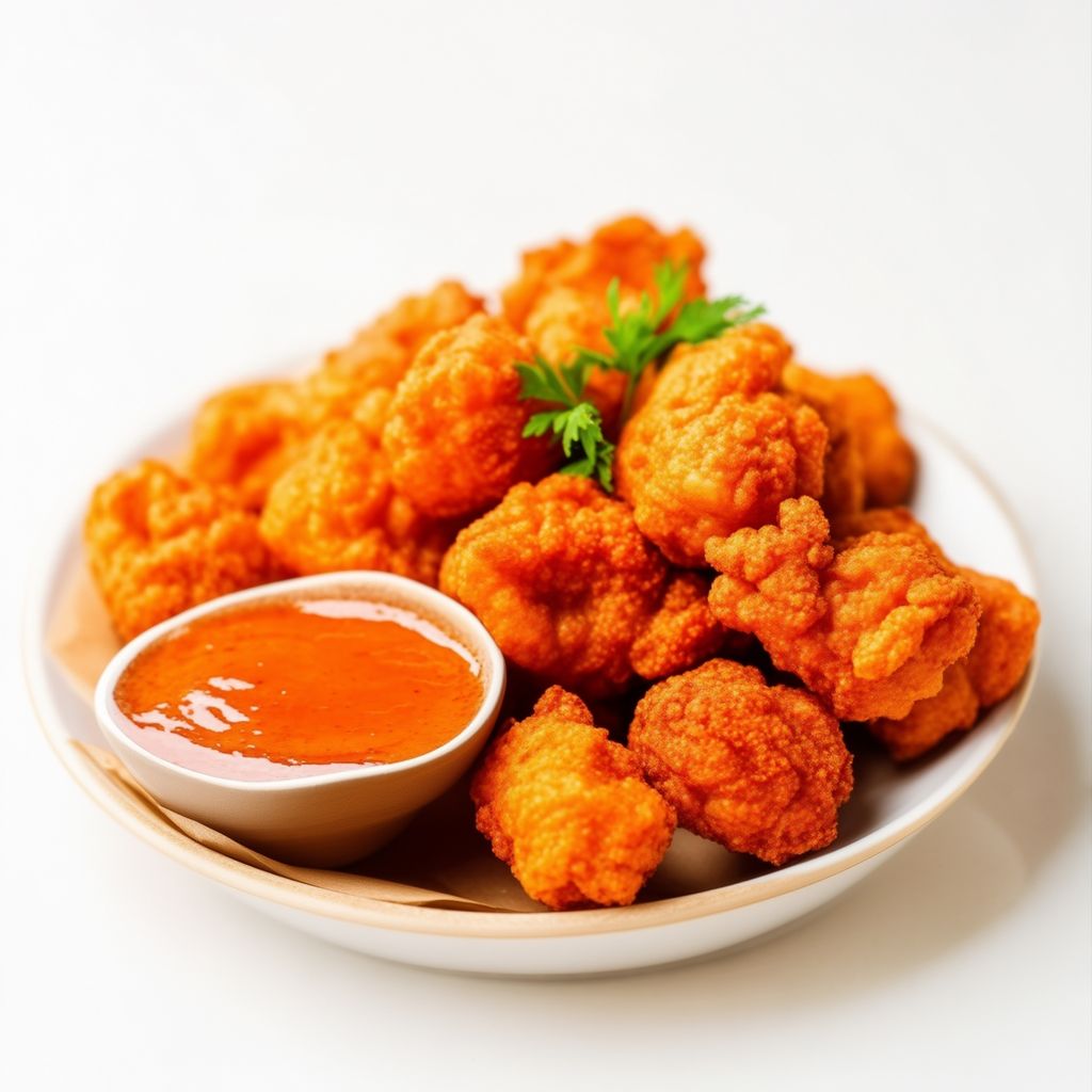 Crispy Chicken Bites with Tangy Dipping Sauce