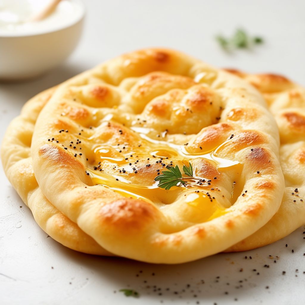Pane Naan Morbido e Soffice Fatto in Casa