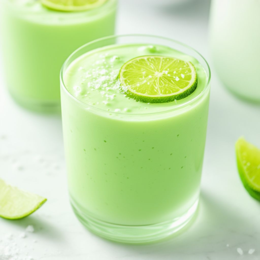 Erfrischender Limetten-Joghurt-Cooler
