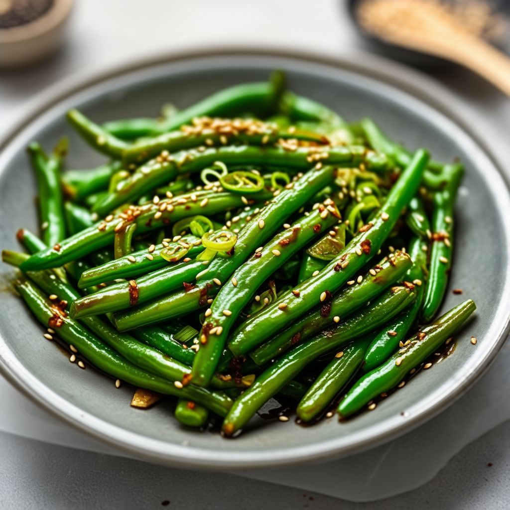 Zesty Stir-Fried Green Beans with Sesame
