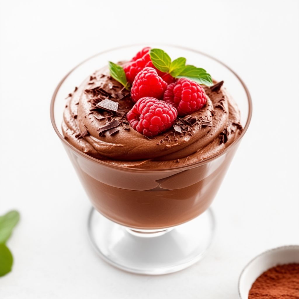 Samtige Schokoladen-Avocado-Mousse