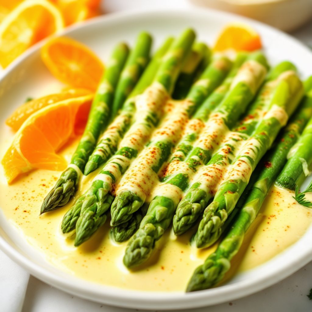 Asparagi al Vapore con Salsa Agrumata