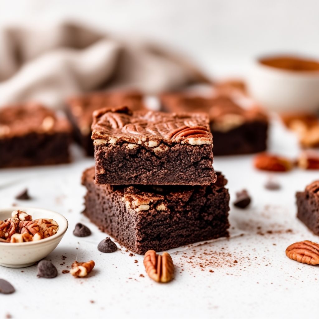 Mix per Brownie Decadente al Cioccolato e Noci Pecan